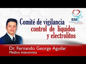 Control de líquidos y electrólitos.