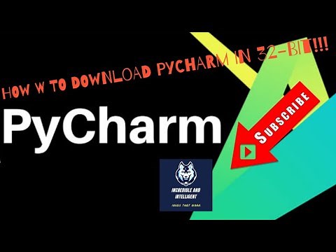 How to install Pycharm Community Version in Windows 32-bit ?