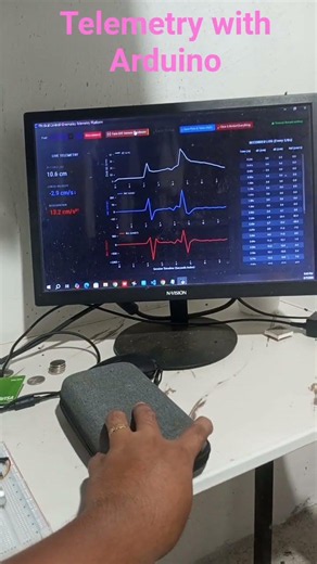 Telemetry set up using Arduino an and ultrasonic sensor