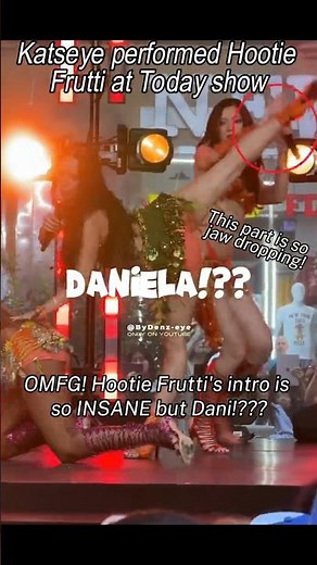 #KATSEYE Hootie frutti performance at Today Show! #daniela #yoonchae #viral #animal #todayshow #kpop