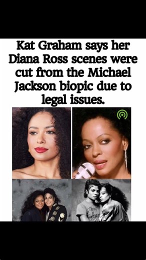 Kat Graham says her Diana Ross Role got CUT from the Michael Jackson Biopic! #katgraham #shorts
