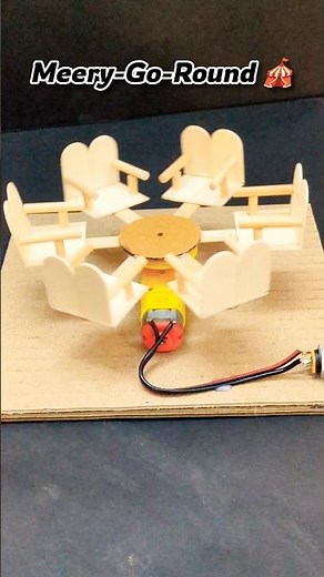 This Simple Cardboard Toy Spins Insanely Well #satisfying #diy #dcmotor