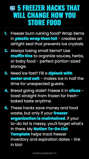 🧊 5 Freezer Hacks That Will Change How You Store Food #ad (Verify Info)