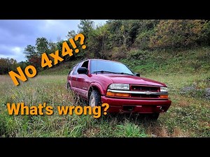 04 Chevy Blazer No 4x4 Diagnosis