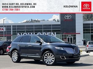 Blue 2014 Lincoln MKX Limited Edition AWD Review Kelowna BC - Kelowna Toyota