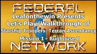 Walkthrough - Mission 1- Bughouse I