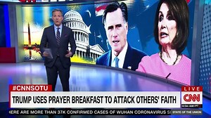 Trump attacks others' faith during national prayer breakfast