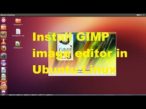 Install GIMP image editor in Ubuntu Linux