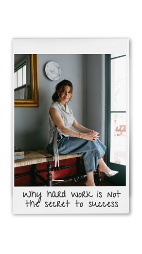 THIS. You don’t need to hustle 24/7 to build a thriving business. You just need to focus on what truly matters — the few things that actually move the needle. Let go of the noise. Trust yourself. You’ve got this.💪🏻💛 | Marie Forleo