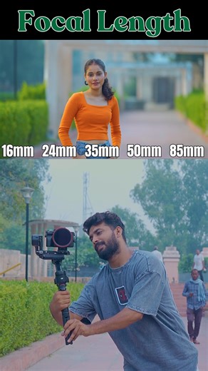 Roots production on Instagram: "How to choose the right focal length 👇 In this video, I’m showing you how 16mm,24mm,35mm, 50mm, 85mm lenses change the way an image looks. @djiindia.official @djiglobal @dji_ronin @dji . #gimbal #gimbalmovements #gimbalsetup #gimbalbalancing #gimbalcinematography #gimbalshots #gimbaloperator #gimbalpractice #learncinematography #cinematographytips #cinematographytricks #cinematographyskills #cameragimbal #djironingimbal #djironing4d #djironingrs3 #djironingrs2 #d