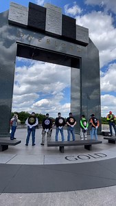 4.8K reactions · 213 comments | It was a beautiful afternoon as riders participating in the Southern Route of @runforthewall made their annual Memorial stop, laying a wreath at the Overlord Arch. We wish them safe travels as they make their way to Washington D.C. | National D-Day Memorial | Facebook
