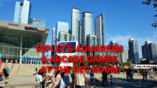 Epic day in Toronto! Ripley’s Aquarium & The Rec Room adventure | Best things to do