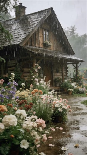 Rainy Cabin ｜ASMR｜Stressrelief