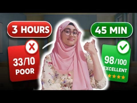 💡🎯Study LESS, Score MORE! The Smart Student Formula 📚🔥