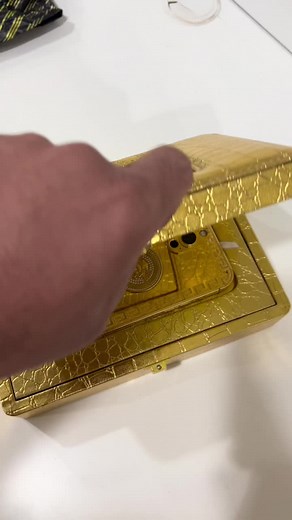 Luxurious Gold VERSACE Phone Case Showcase
