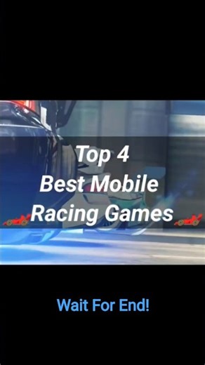Top 4 🏎️Racing Games🏎️ With High Graphics ( Android,ios ) 🙌 #games #racinggames #shorts