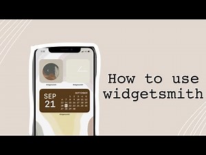 How to use widget smith | custom photo widgets