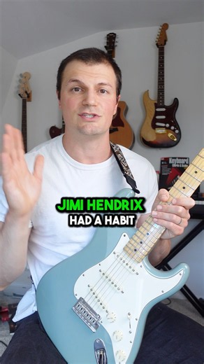 Play Guitar Like Jimi Hendrix With This Simple Double Stop Lick #guitarplayer #guitartutorial