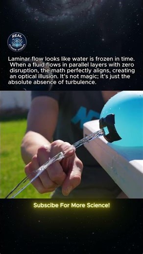 Water That Looks Frozen #physics #satisfying #science
