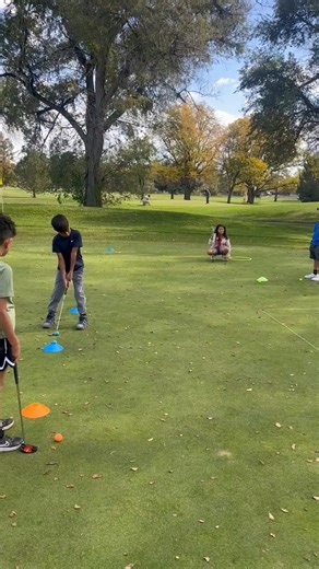 4.9K views · 20 reactions | Nothing better than a quiet, crisp, fall day on the golf course practicing putting drills!  #PuebloCounty #FallGolf #ColoradoGolf #YouthGolf #Putting | First Tee - Southern Colorado | Facebook