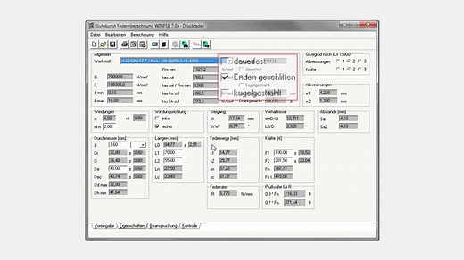 Goodman-Diagramm › Gutekunst Federn › Dauerfestigkeit, Druckfedern, Federnberechnung, Goodman-Diagramm, Schraubenfedern, Smith-Diagramm, Wöhler-Diagramm, Zugfedern