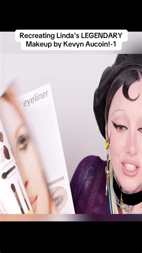 Recreating Linda's LEGENDARY Makeup by Kevyn Aucoin!-1 | Makeup