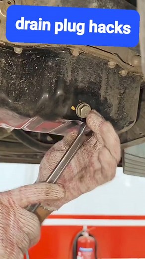 drain plug hacks,change oil #car #oil #changeoil #engine #mechanic #automotive #repair | Mechatronics Tyronn