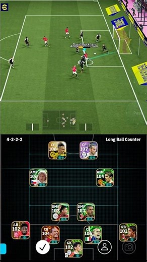 Efootball Long Ball Counter ￼Best Formation 2026 🥶💀 #efootball #efootball2026 #efootballmobile