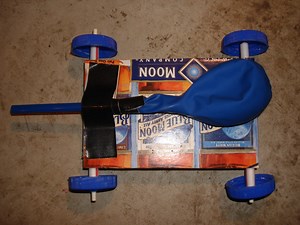 Balloon Powered Car