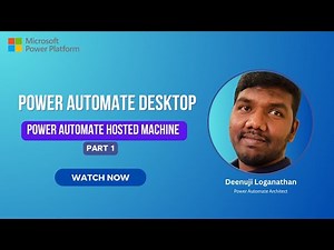 Power Automate Hosted Machine (Part 1) | How to create power automate hosted machine?