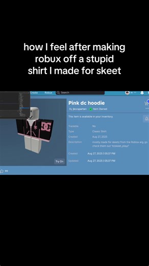 :[ I’m up for any moots who like args and webseries, this is just my alt acc #itzskeet_playz #robloxarg #itzskeetxd662