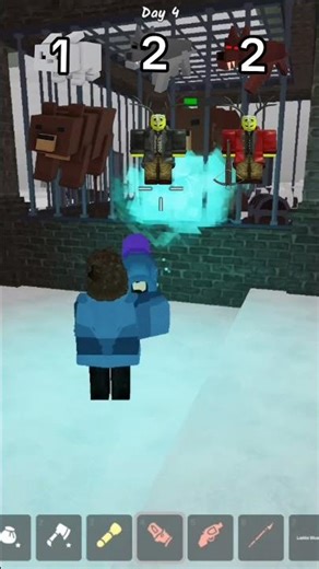 Lazer cannon vs all Entities in 99 nights in the forest - Roblox