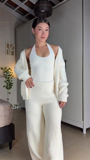 POV: Você encontrou o uniforme cozy definitivo para o fim de semana. ☁️✨ @glendahingrid1 🔍 Procure por