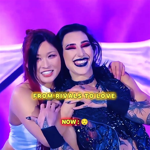 From Rivals to Love Rhea Ripley & IYO Sky Story || ❤️ Then vs Now Edit WWE #iyo #rhea #story #wwe