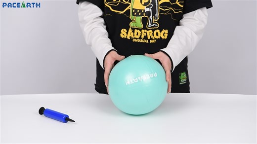 Watch How to inflate 9" small exercise ball with a pump-PACEARTH on Amazon Live