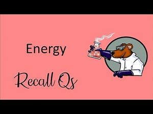 AQA GCSE Physics / Combined Science - Recall Questions - Unit 1 - Energy