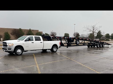 CDL Hotshot 3 car hauler setup
