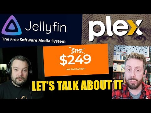 Is It Game Over for Plex? And is it Jellyfin Time? (ft. Alex ‪@ktzsystems‬ )