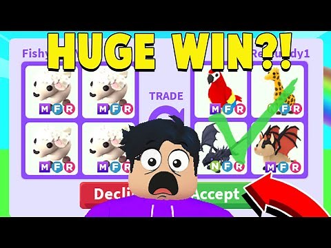 What People TRADE For *MEGA NEON LAMB* in RICH Adopt Me Servers!