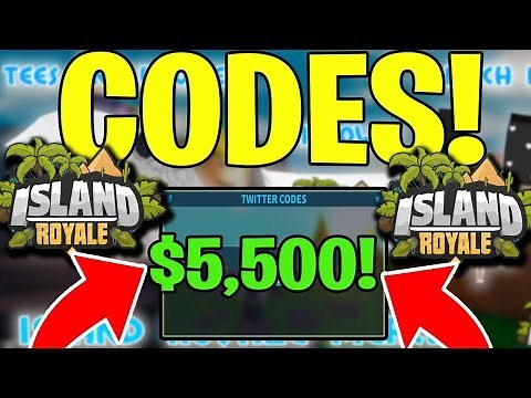 ISLAND ROYALE *NEW* CODES $5,500 BUCKS! (ROBLOX) *WORKING 2019*
