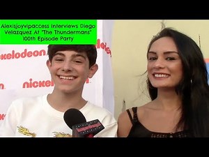The Thundermans' Diego Velazquez Interview - Alexisjoyvipaccess - The Thundermans 100th Episode