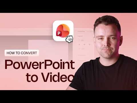 How to Convert Powerpoint to Video in 5 Minutes | PPT to Video AI