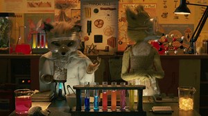 Fantastic Mr. Fox Lab Scene (Audio Post Work)