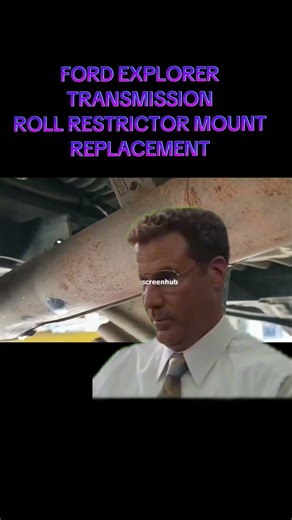 Ford explorer 3.7 anti roll mount or roll restrictor replacement #ford #explorer #fypシ #shorts
