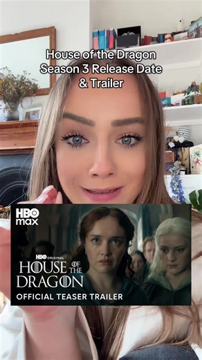 The House of the Drapn season 3 trailer and release date revealed!! #houseofthedragon #hotd #gameofthrones #got #hbomax @HBO @HBO Max @HBO Max UK & Ireland