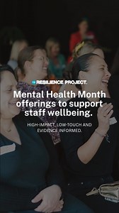 We’re passionate about helping build mentally healthy workplaces. Discover our Workplace Wellbeing Program built on the evidence-based strategies of gratitude, empathy and mindfulness. | The Resilience Project