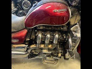 Triumph Rocket 3 - complete engine rebuild after flood