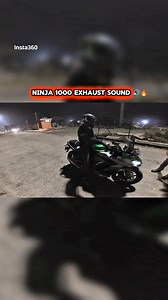 Ninja 1000 exhaust sound 🔊🔥 . . . #ninja1000 #ninja #ExhaustSound | Bir Rider