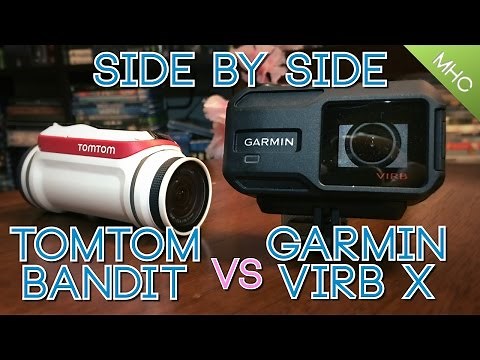 TomTom Bandit vs Garmin Virb-X (HD)