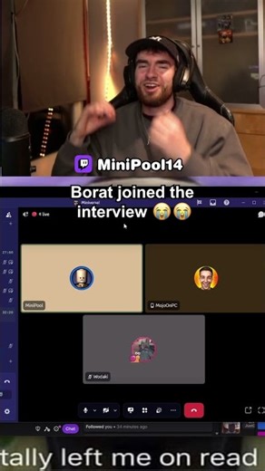Borat joined a mod interview😭💀 ‪@MojoOnPC‬